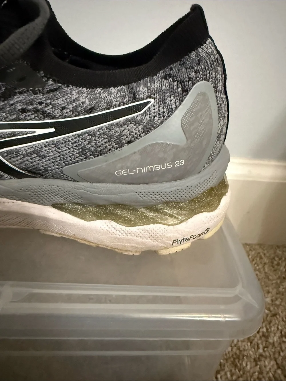 Asics breathable knit